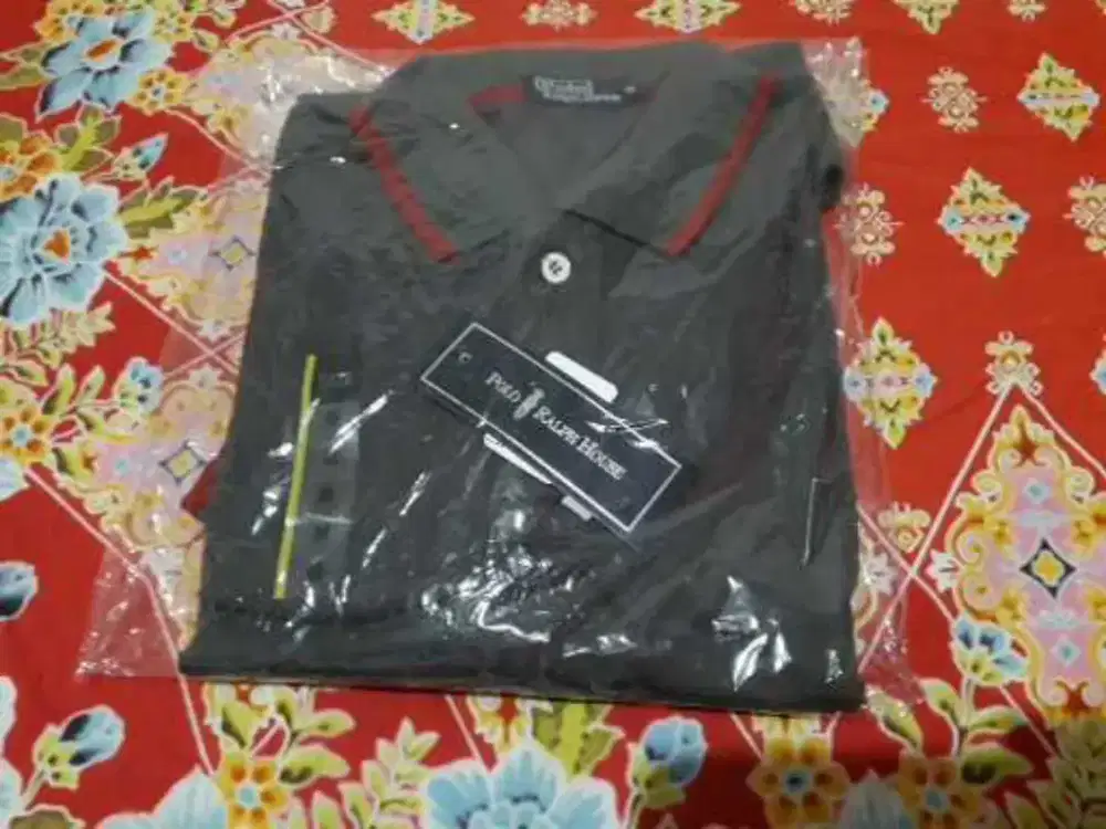 Baju Atasan Pakaian Polo Shirt Polo Ralph House Original Gratis 1