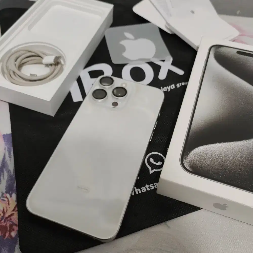 Iphone 15 Promax 256gb resmi ibox mulus like new
