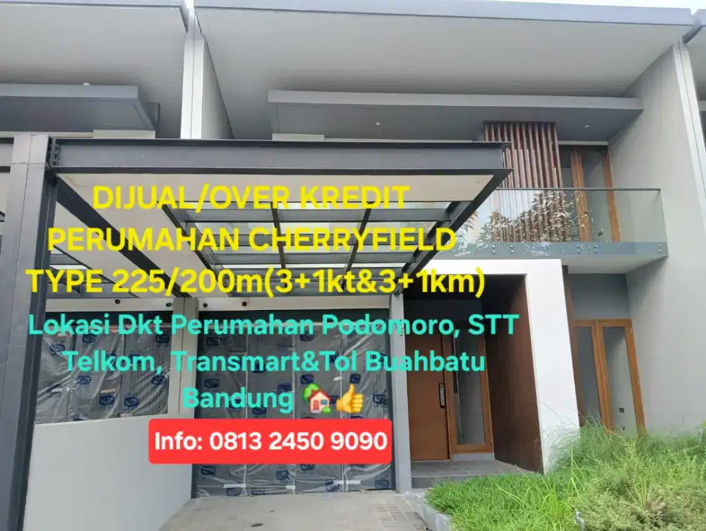 Dijual/Over Kredit Perumahan Cherryfield