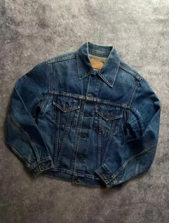 Vintage Trucker Levis Red Tab Small E Original