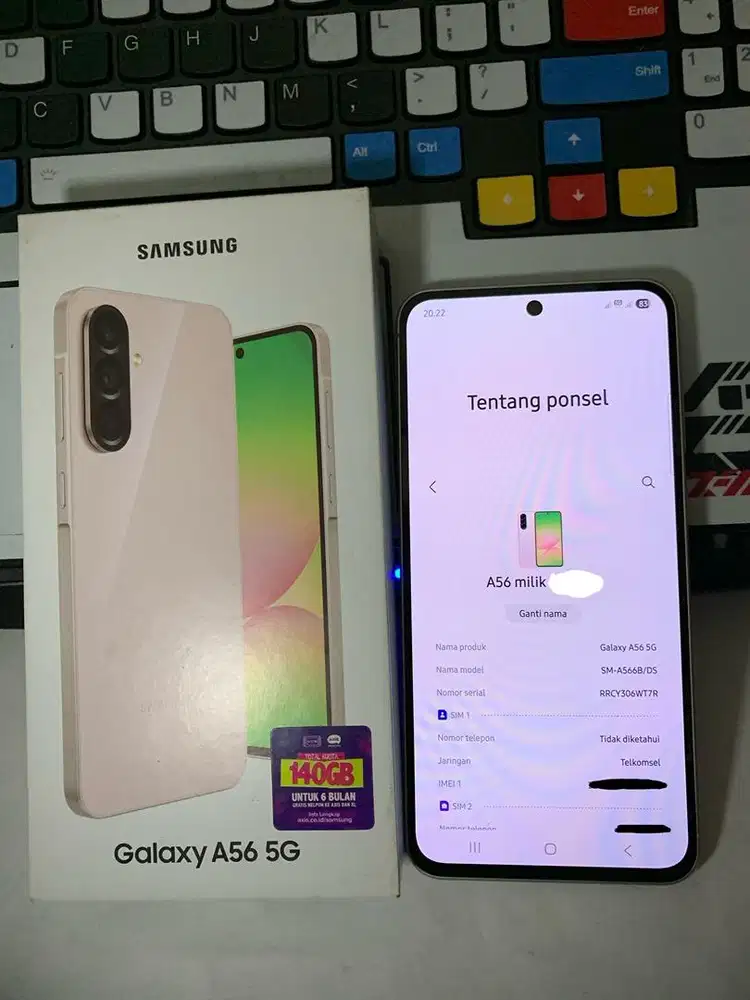 SAMSUNG A56 5G Awesome pink