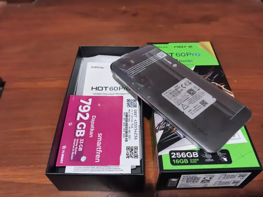 Infinix Hot 60 Pro 8/256 Buka Box