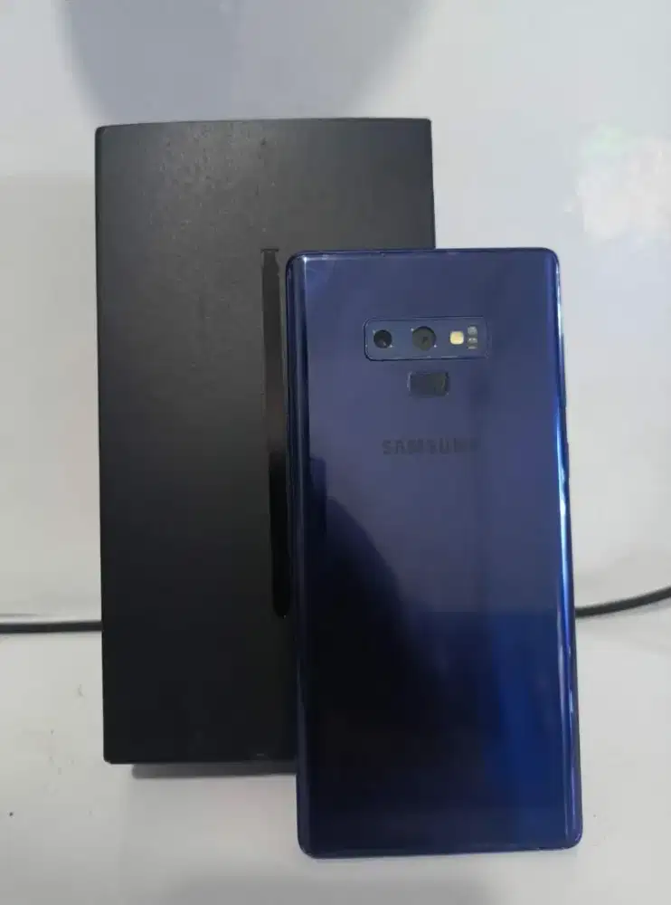 SAMSUNG NOTE 9 RAM 6/128GB ORIGINAL SEIN NORMAL FULLSHET TAMPILAN