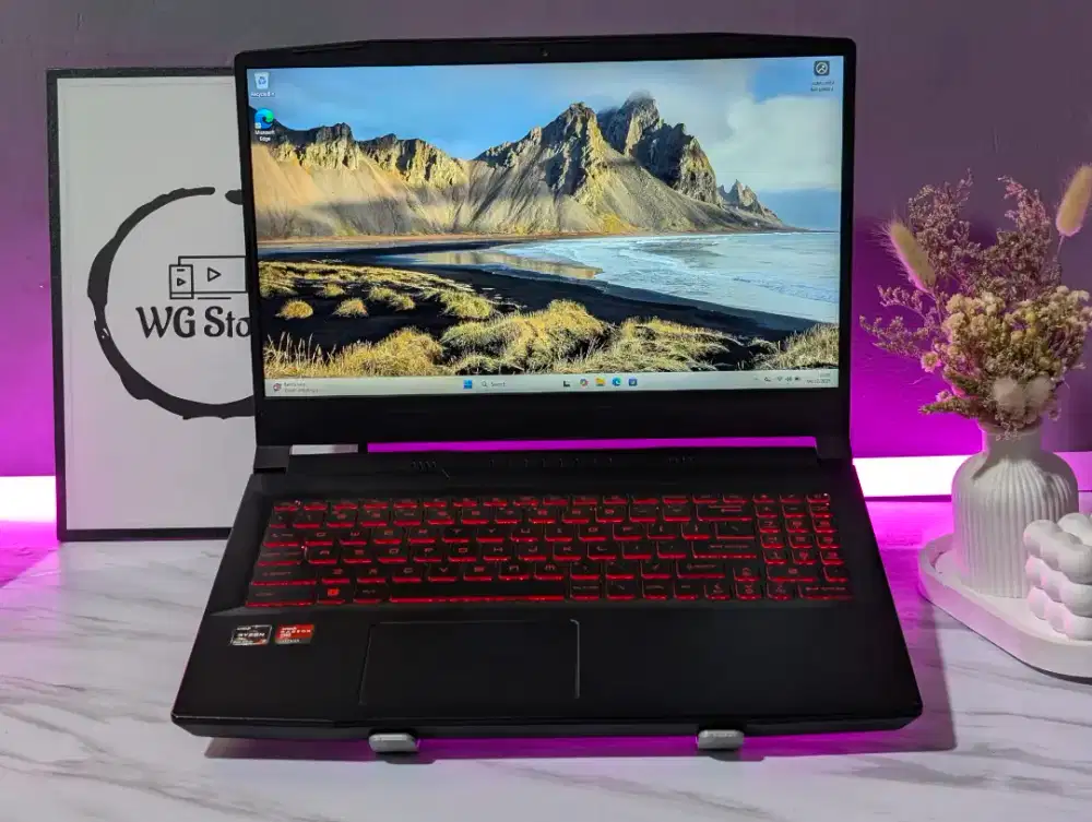 Laptop Gaming MSI Bravo 15 Ryzen 7-5800Hs Ram 16GB / SSD 512GB