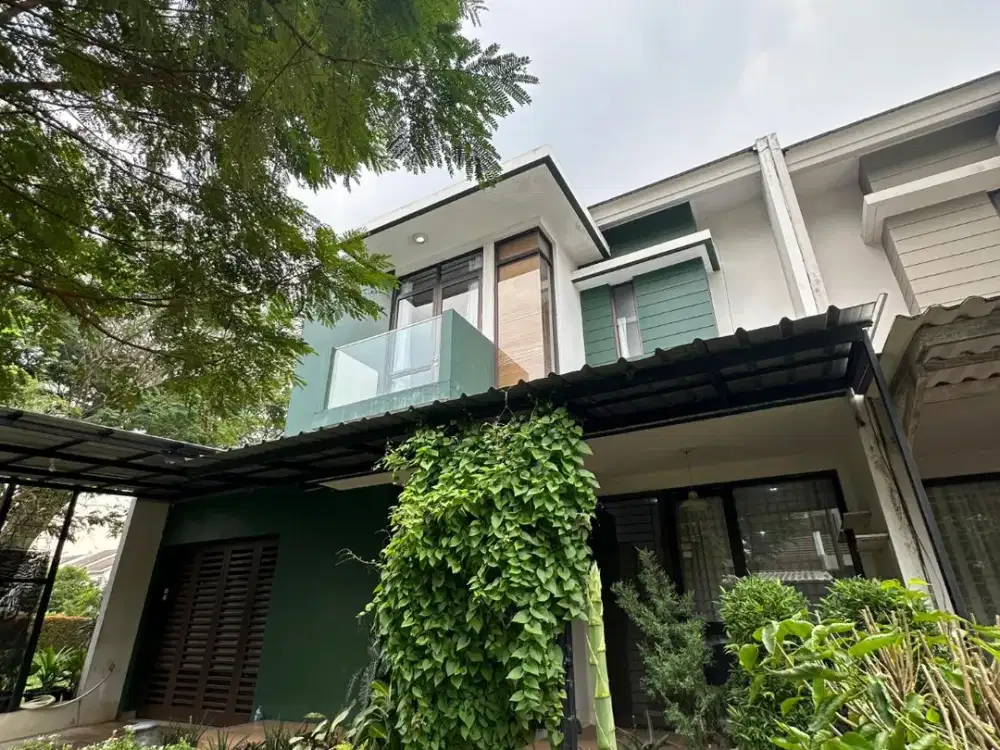 Dijual Rumah Asri Allevare, Foresta BSD City, Tangerang Selatan