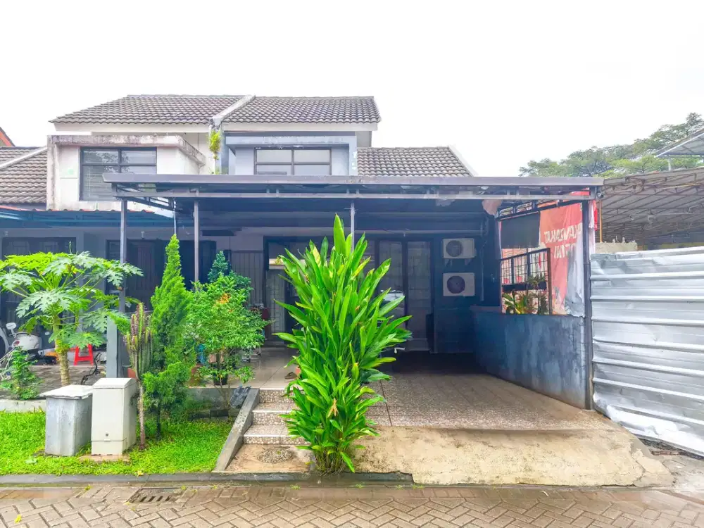 Rumah Hadap Utara 15 Mnt ke Living World Alam Sutera Siap KPR J-34594