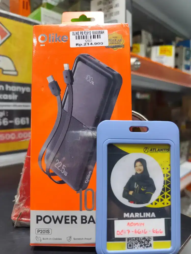 OLIKE PB P201S 10.000MAH  | ATLANTIS DAHSYAT