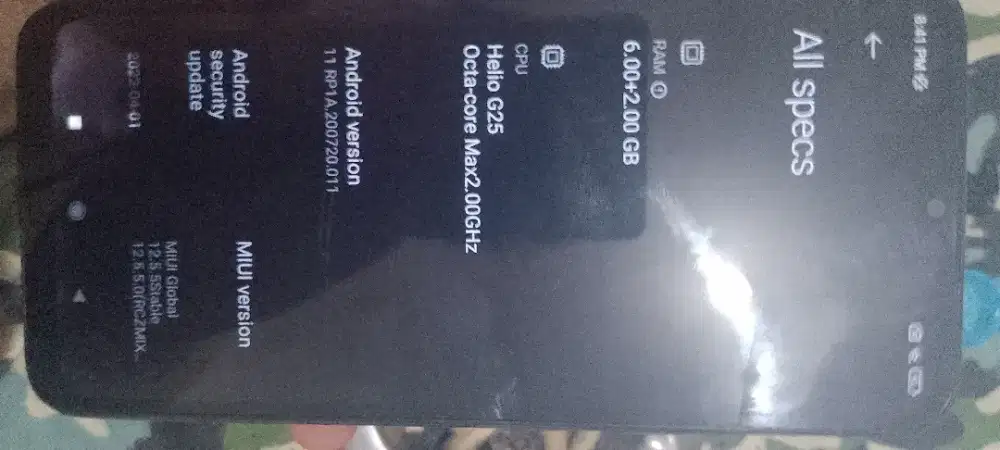 Redmi 10A android murah Ram 6+2