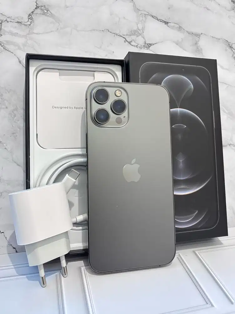 iPhone 12 Pro Max 128Gb iBox Mewah, Perfect Mulus Nominus