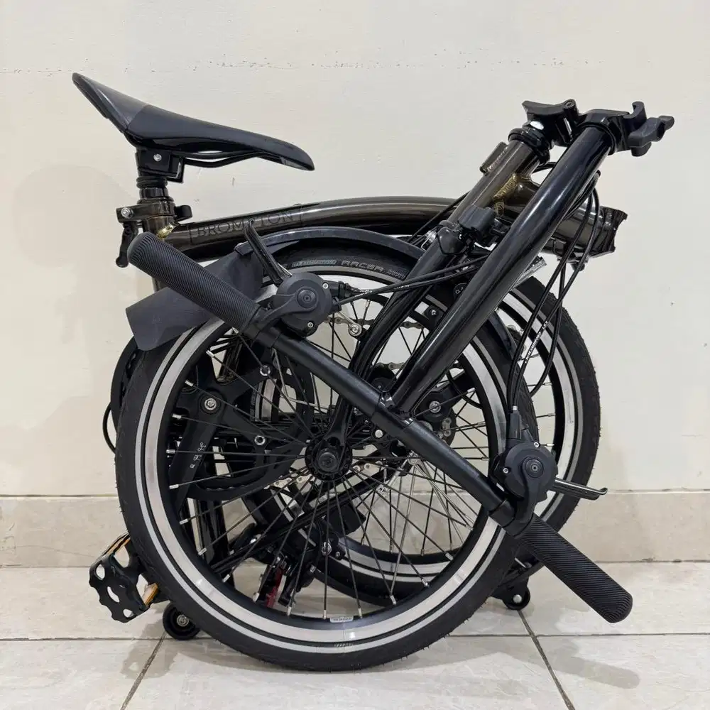 BROMPTON S6L BLACK LACQUER BLACK EDITION 2021 - LIKE NEW