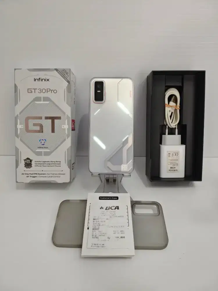 Infinix Gt30 Pro 5G 8/256 Gb Likenew 99% Garansi Agustus 2026 bs TT/BT