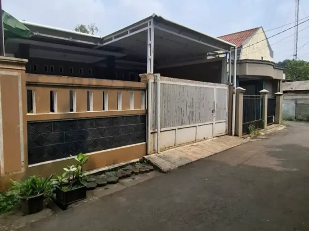 dijual rumah murah harga dibawah pasaran di jalan campedak, kel. harjamukti, kec. cimanggis, kota depok