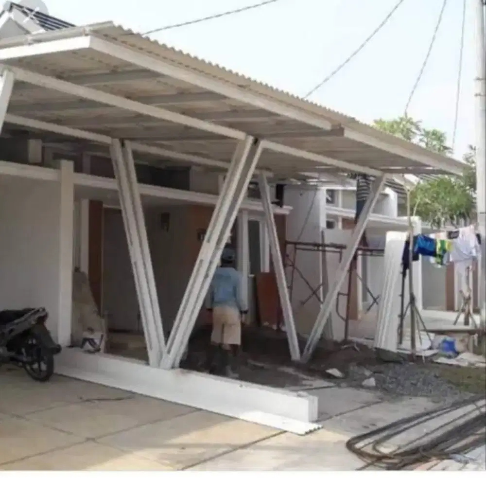 Jasa pasang kanopi baja ringan dll