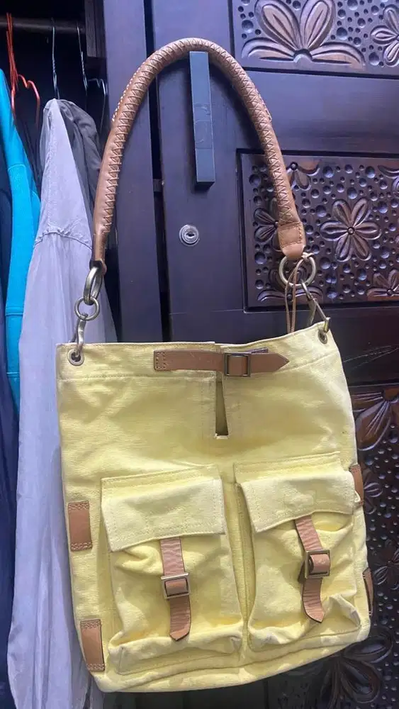 Preloved Gucci Canvas Bag