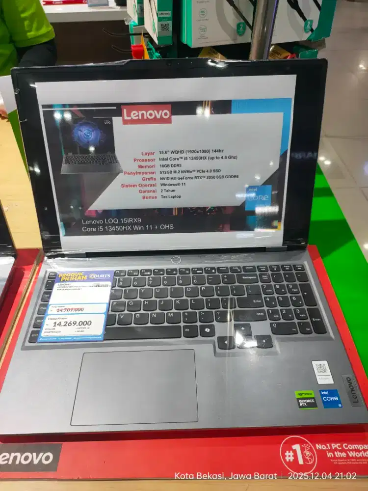 LENOVO LOQ / ACER/HP/LENOVO/MSI/ADVAN/ZYREX