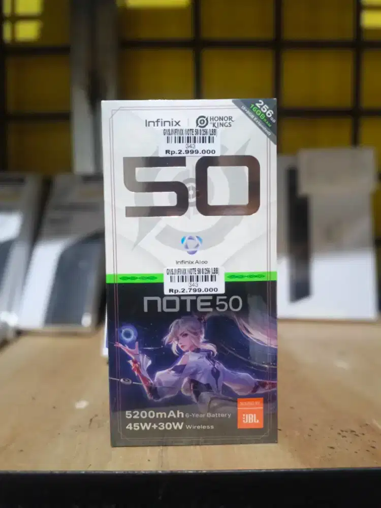 INFINIX NOTE 50 16/256GB 'ATLANTIS DAHSYAT'