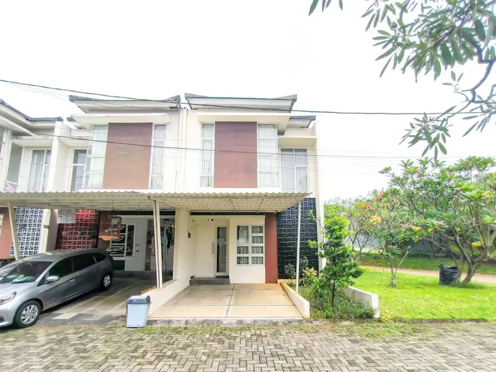 Rumah 2 Lantai Dekat RS Permata Pamulang Bisa KPR Bebas Banjir J-30739