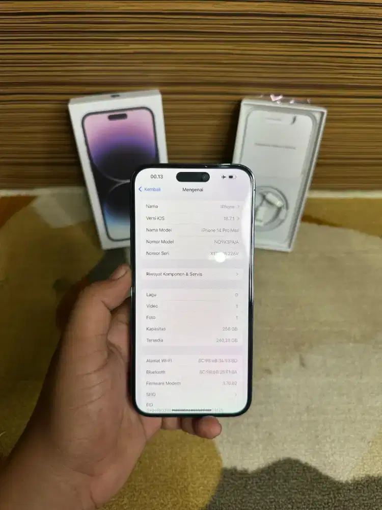 iPhone 14 promax 256gb Resmi Ibox