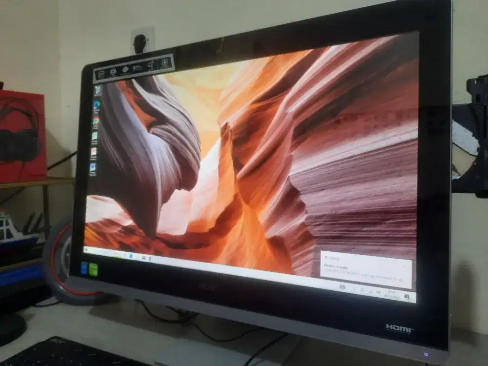 PC-Geming Al in One Core,i5-Layar-24inc(touchsreen)hd-1tb/4gb Jual BU