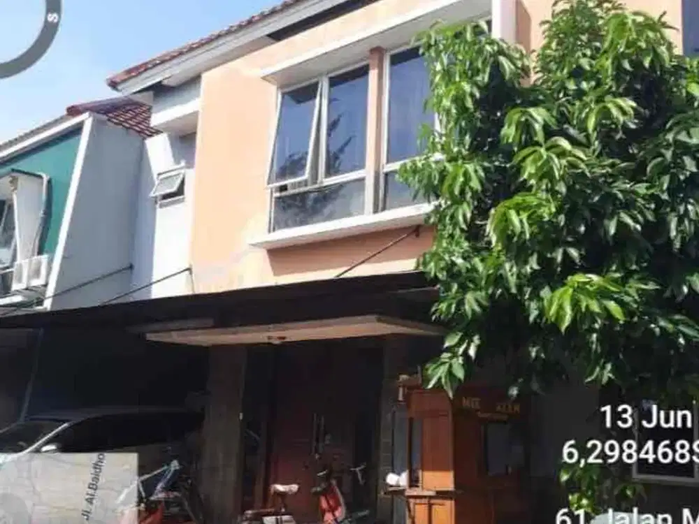 dijual rumah murah harga dibawah pasaran di perumahan tamini residence, kel. lubang buaya, kec. cipayung, kota jakarta timur