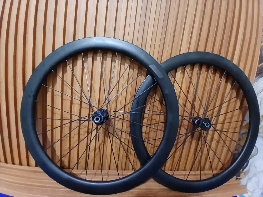 WHEELSET ROADBIKE CSC CARBON DISCBRAKE 50MM HUB NOVATEC