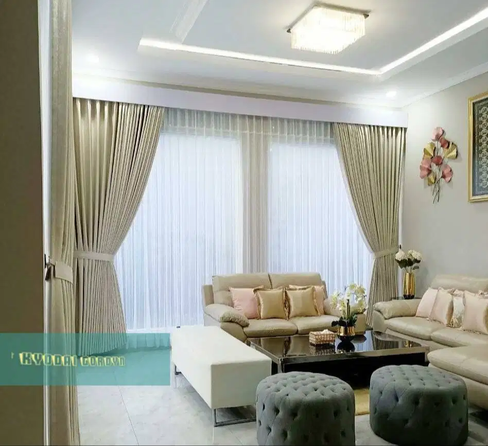 Pembuat Gorden Pasang Wallpaper Korden Gordeng Horden Roller Blind