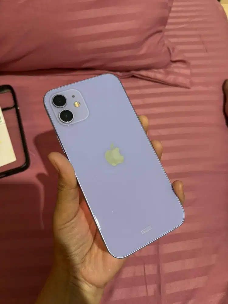 Iphone 12 256gb Purple Bekas inter