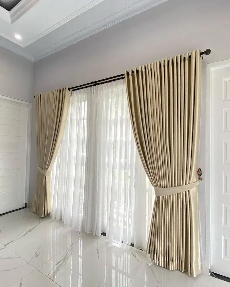 Pembuat Gorden Blackout Pasang Skat Klinik Hordeng Gordyn Vitrase