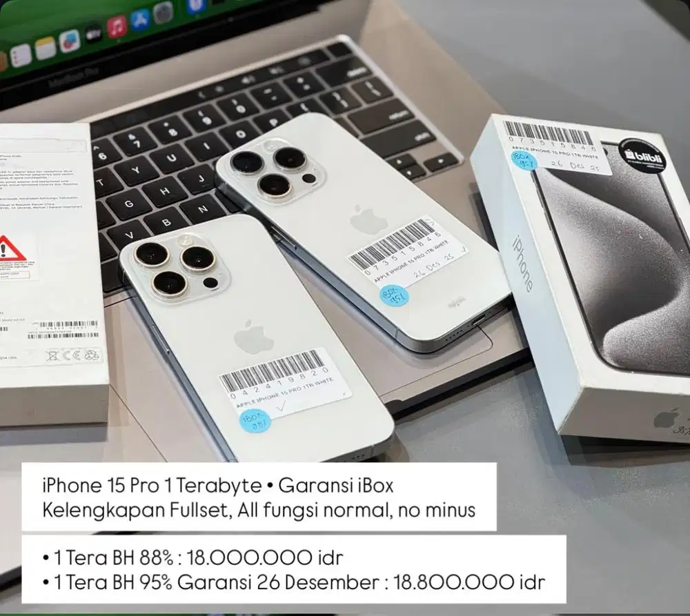 Second Iphone 15 Pro 1Tb Ibox