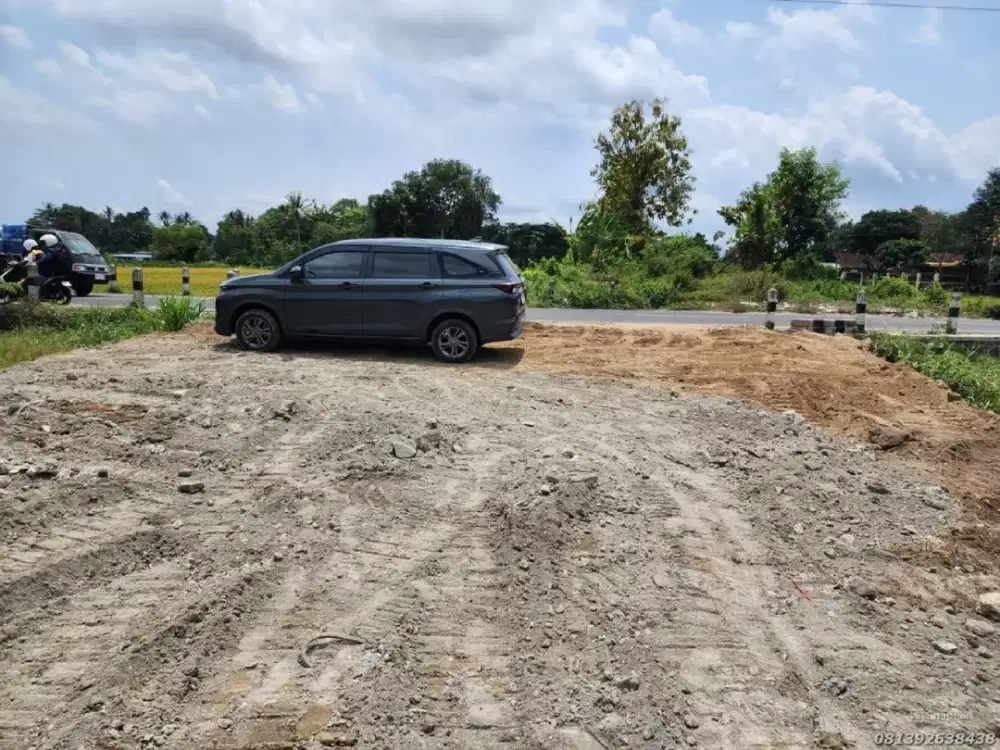 STRATEGIS; Tepi Jalan Raya Sidokarto, Dijual Tanah SHM Godean Sleman SHM Pekarangan