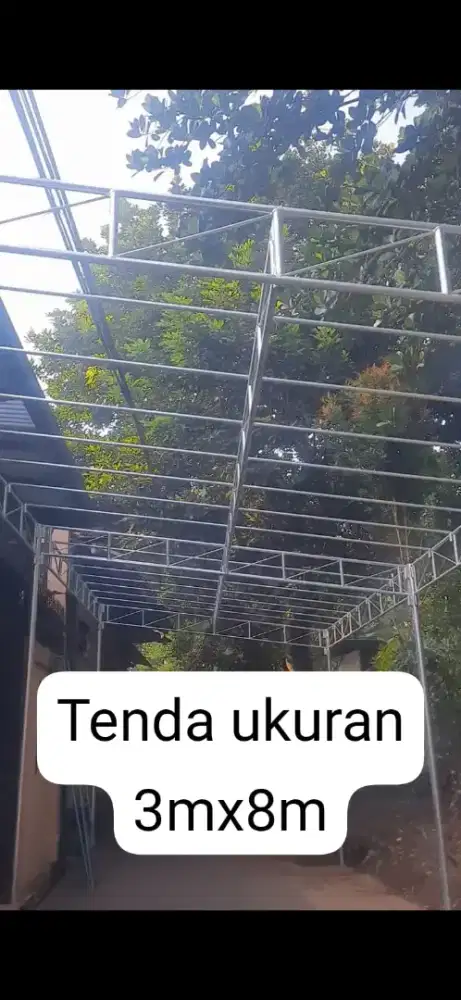 Jual Tenda buat hajatan/arisan ukuran 3×8