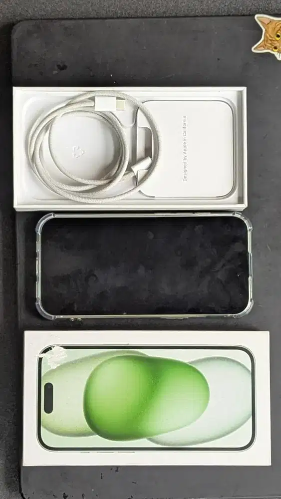 iPhone 15 128Gb Ibox Green BH 99% garansi on Agustus 2026