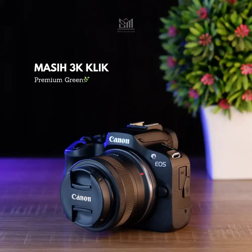 Rilis 2023 | Mirrorless Canon R100 Kit FullsetBox Like New