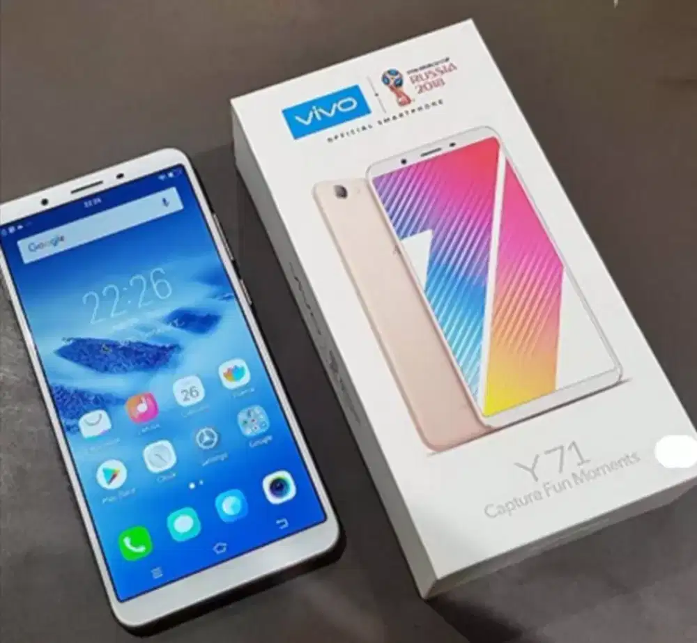 Vivo Y71 Ram 6/128 Komplit No minus
