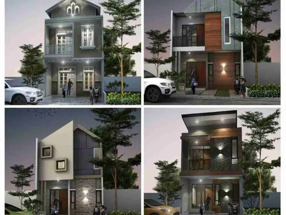 Rumah cluster di pondok gede kota Bekasi 2 lantai KPR tanpa DP strategis jalan raya Hankam