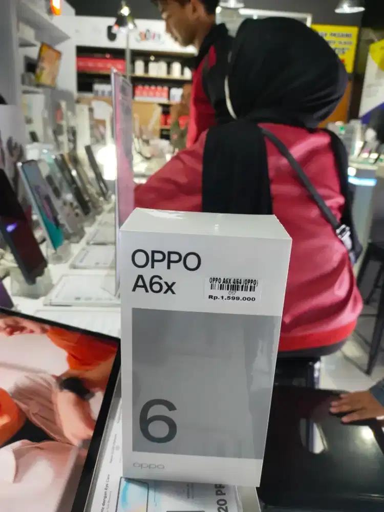 Oppo A6X Ram 4+4/64gb ATLANTIS DAHSYAT