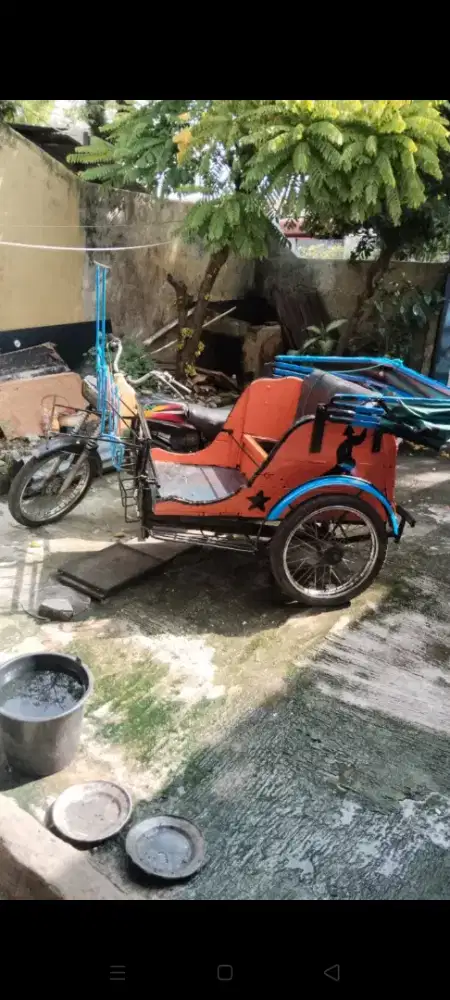 Becak penumpang jetwin
