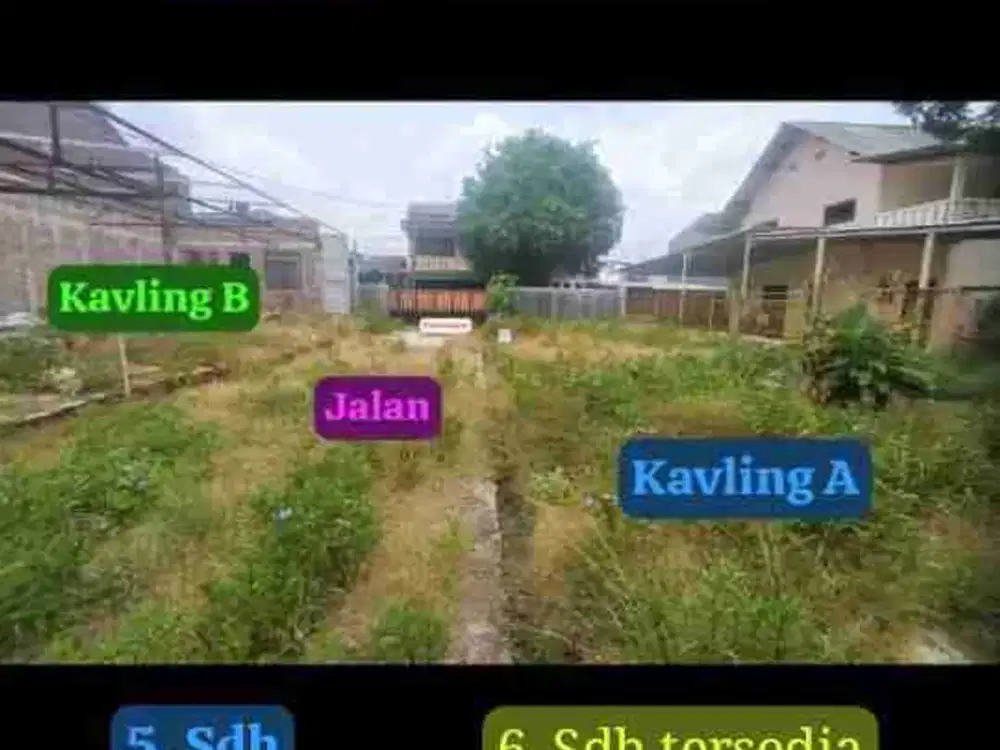 dijual tanah kavling 587 m kelapa dua tugu depok