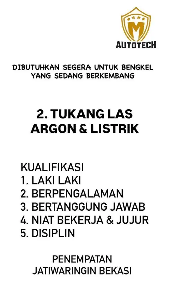 Tukang las & listrik