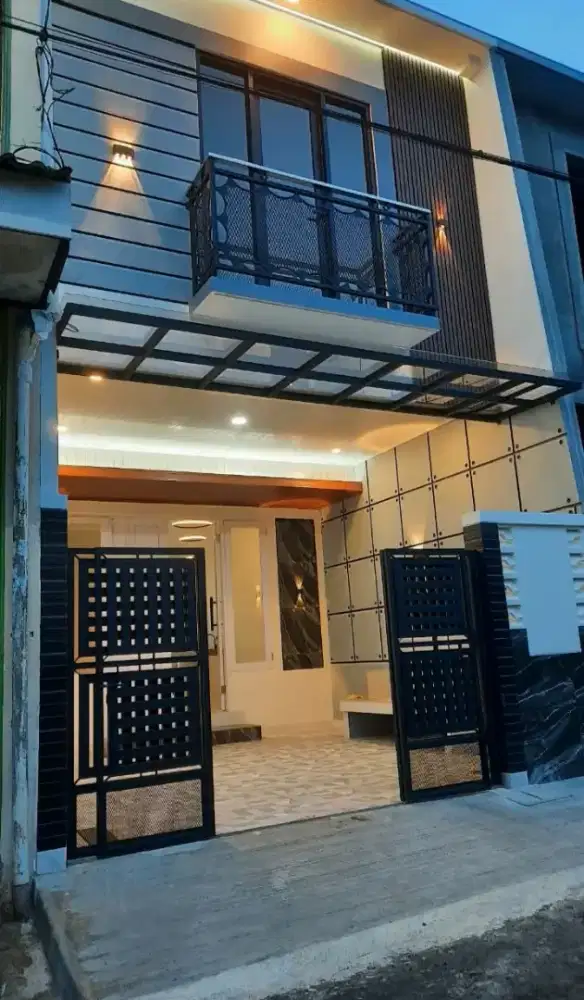Rumah Baru 2 lantai siap huni