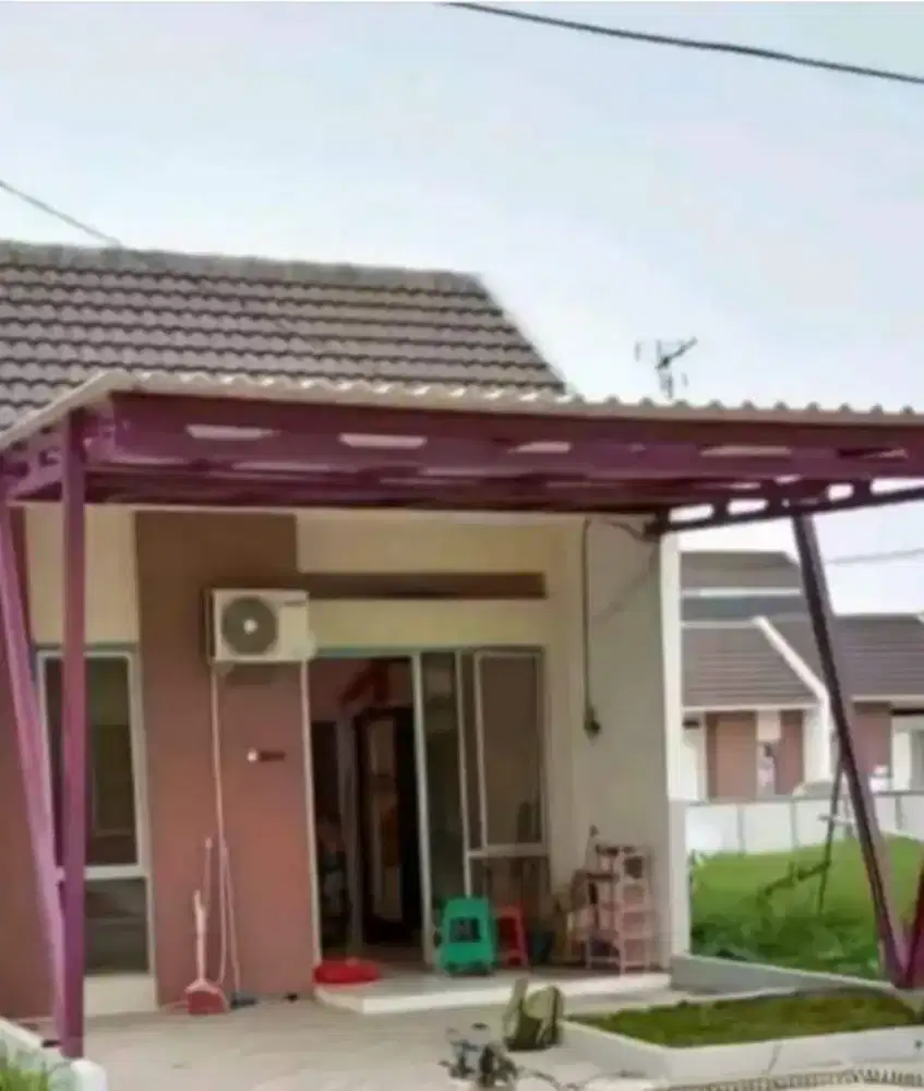 Kanopi Baja ringan besi Holo berkualitas tinggi