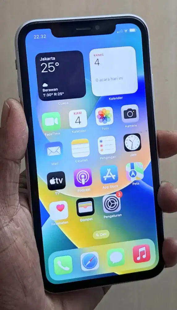 Iphone xr 128gb hp kabel data