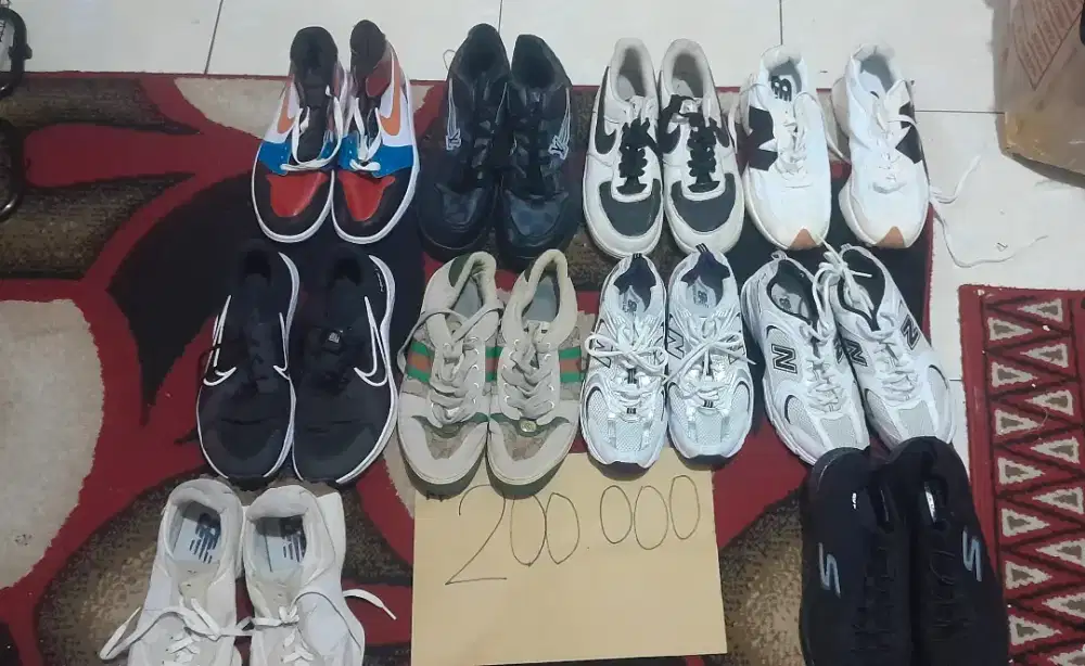 Sepatu fitness dn gym