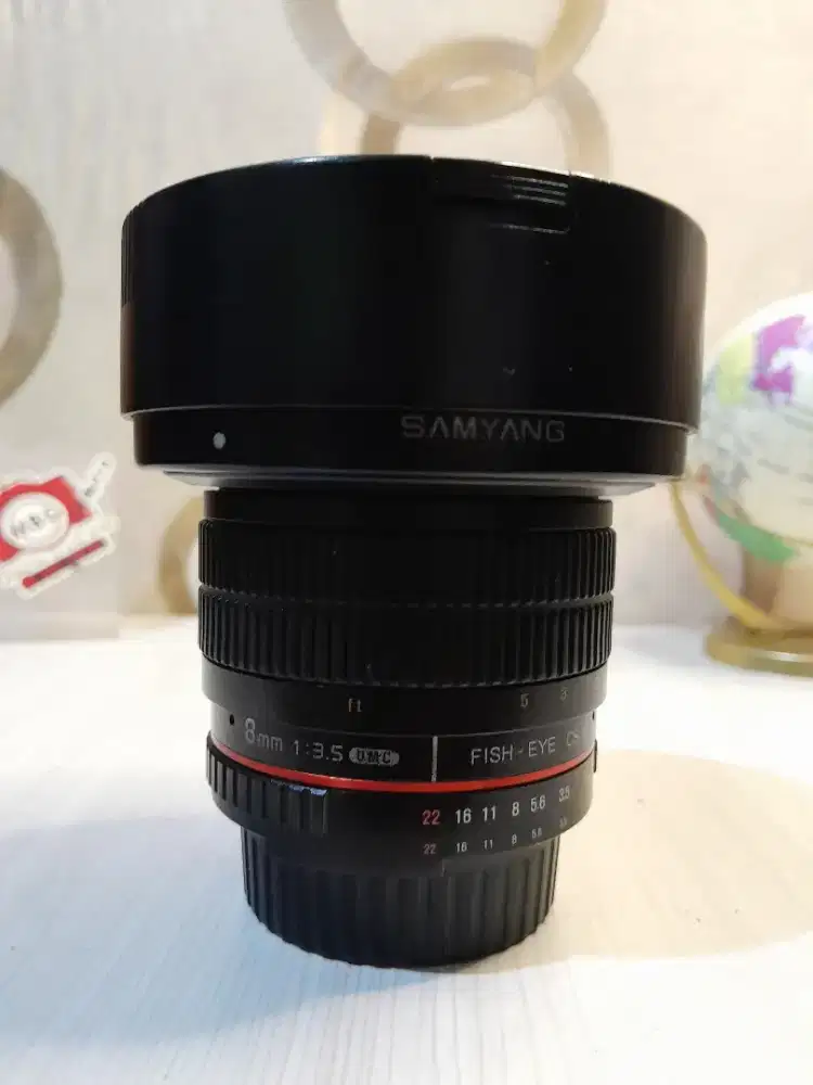 SAMYANG FISHEYE FOR CANON 8mm f3.5 CS II MULUS BERGARANSI