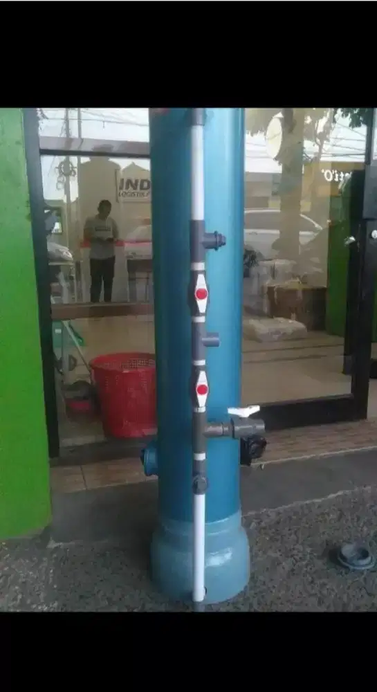 Promo akhir tahun Filter penjernih air bahan PVC 8Inc Tinggi