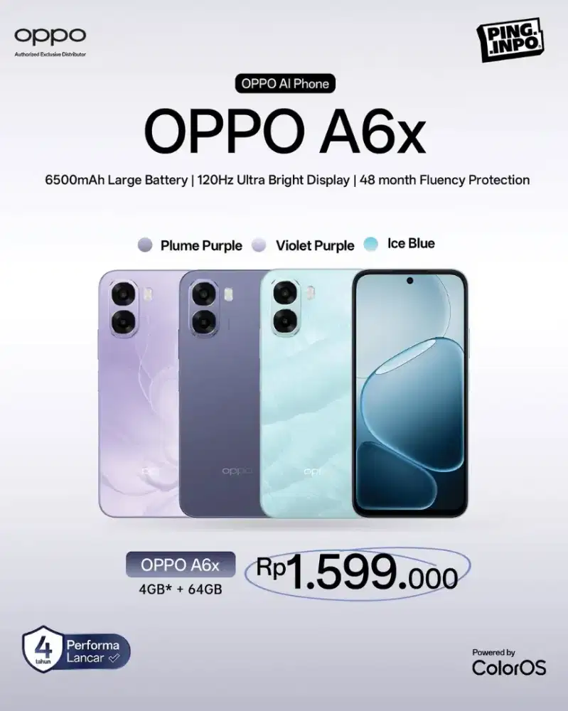 OPPO A6X SERIES