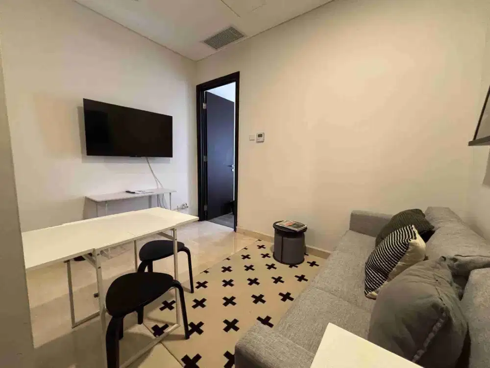 Disewakan Apartemen Sudirman Suites – 1BR Furnished, Lokasi Premium Sudirman!