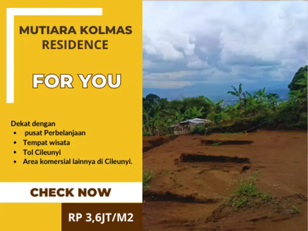 10 Menit ke Pintu Tol Terdekat! Kavling Kolmas: Solusi Tinggal di Kaki Gunung Tanpa Ketinggalan Jadwal