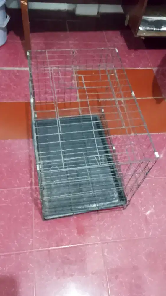 Kandang besi kucing / kelinci dll 60cm x 40cm