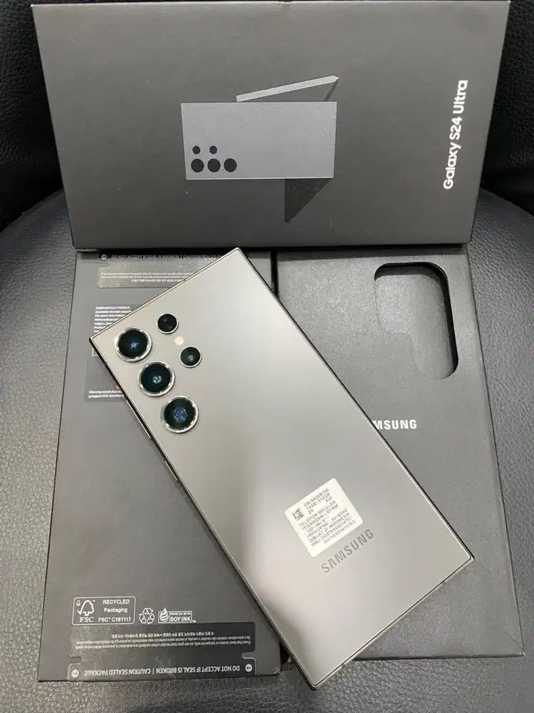 Samsung S24 Ultra 5G , Titanium Black , 12/512GB Sein